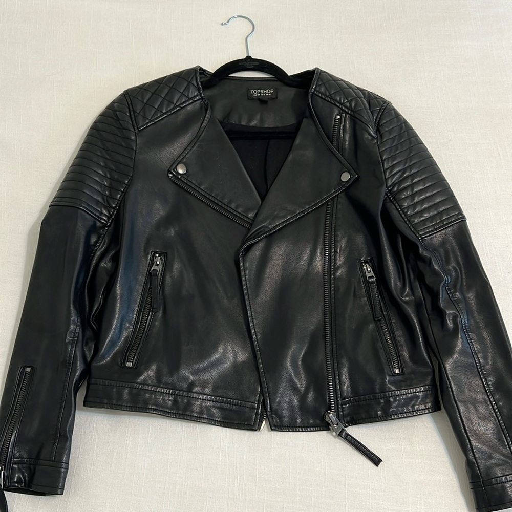 Topshop Leather Jacket